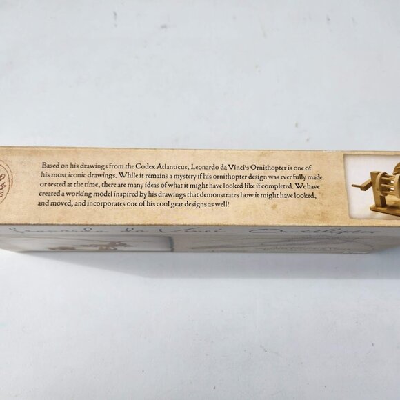 Pathfinders STEM Kit Leonardo da Vinci Ornithopter Model Set 3D Puzzle Engineeri - Picture 15 of 16